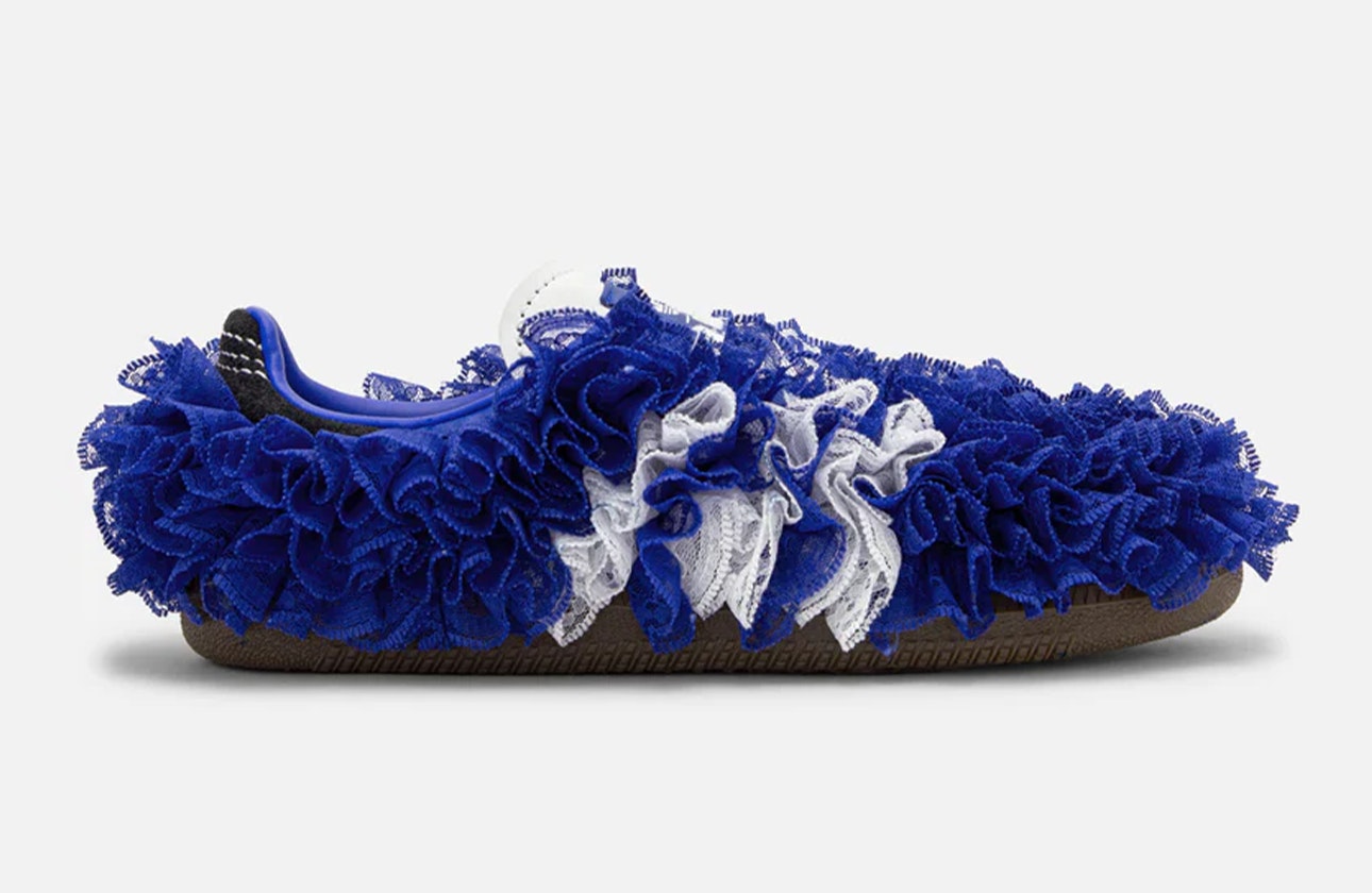 Caroline Hú x adidas Samba "Blue"