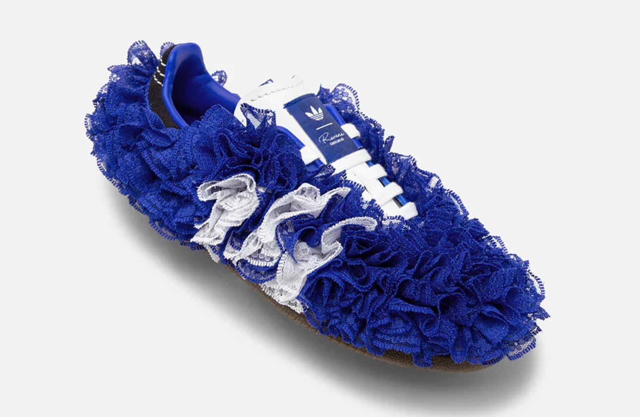 Caroline Hú x adidas Samba "Blue"