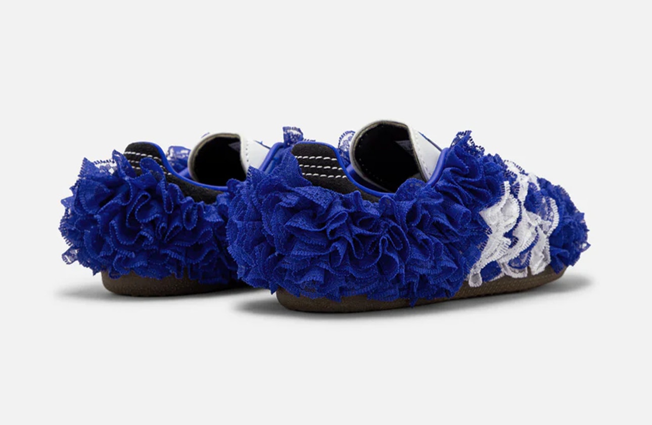 Caroline Hú x adidas Samba "Blue"