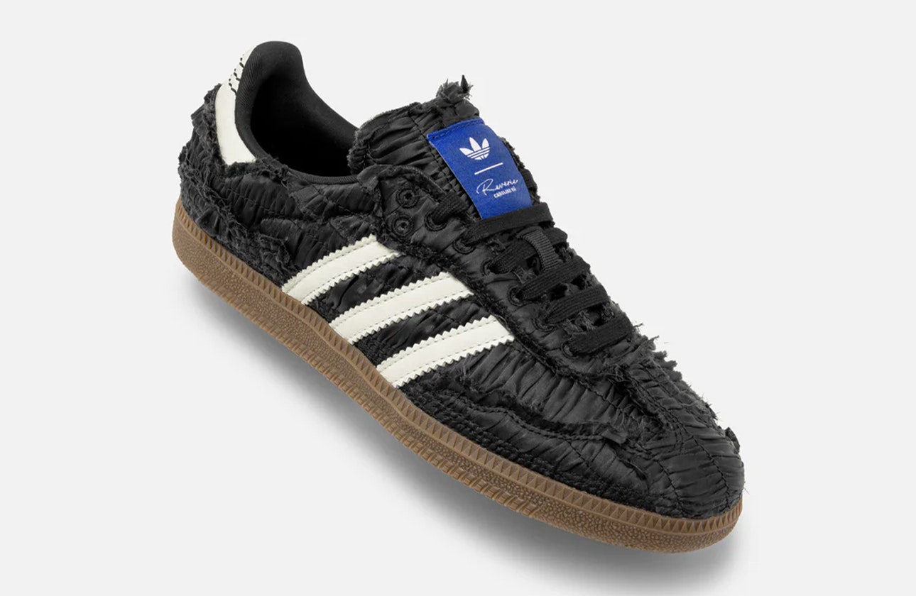Caroline Hú x adidas Samba "Core Black"
