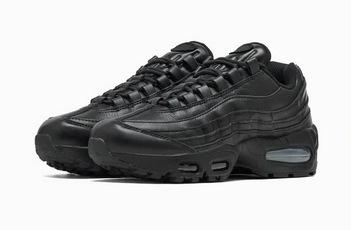 Nike Air Max 95 Big Bubble Black Leather