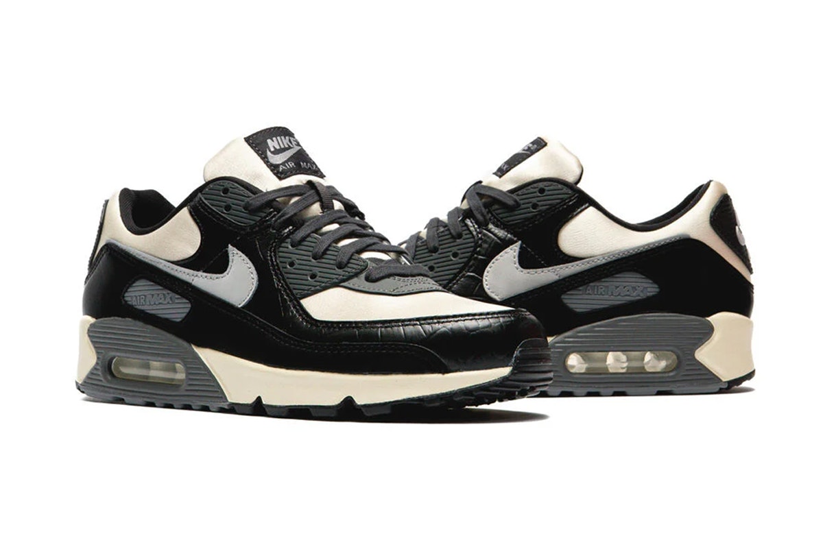 Nike Air Max 90 Smoke Grey Crocodile Nike Air Max 90 Smoke Grey Crocodile