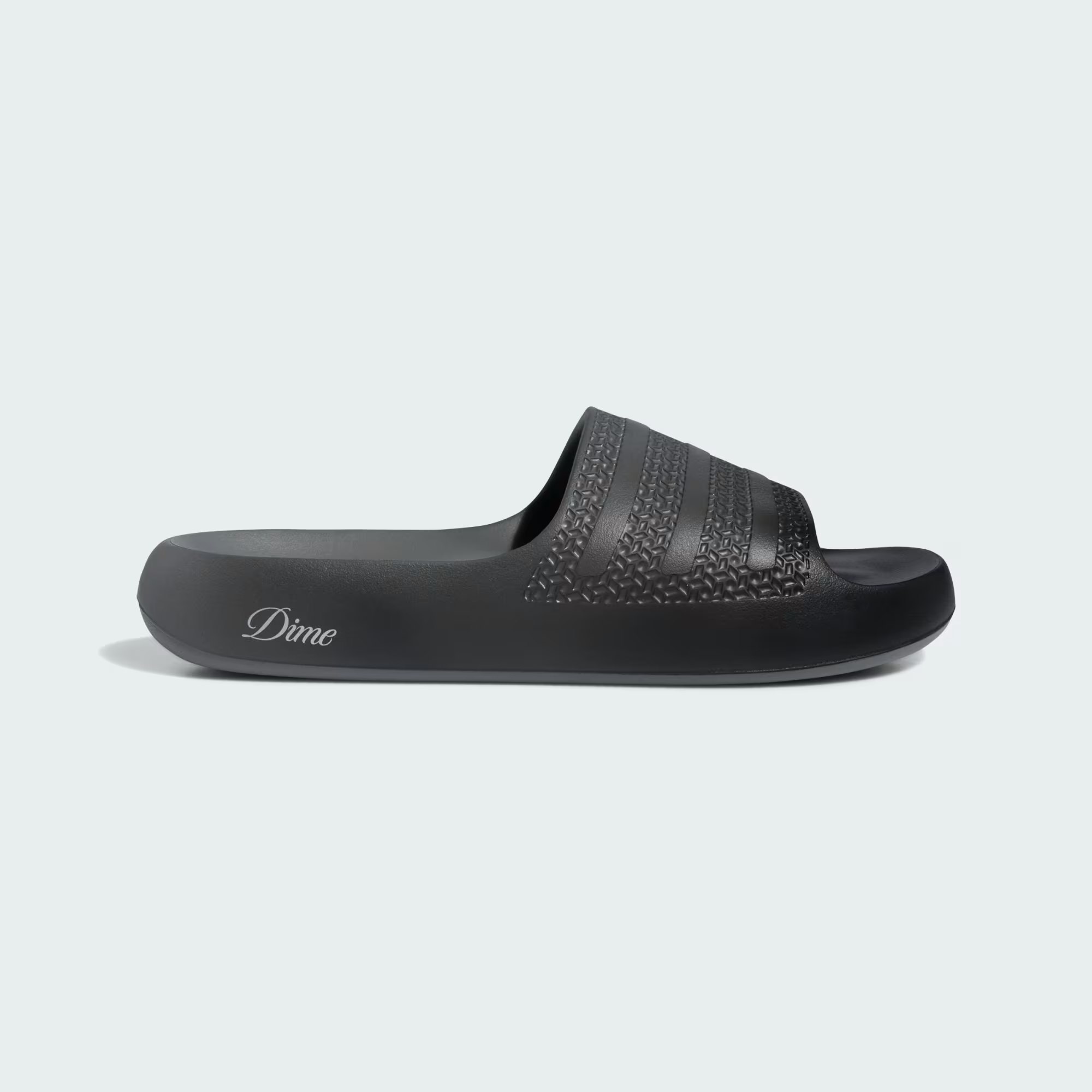 Dime x adidas Ayoon Adilette "Core Black"