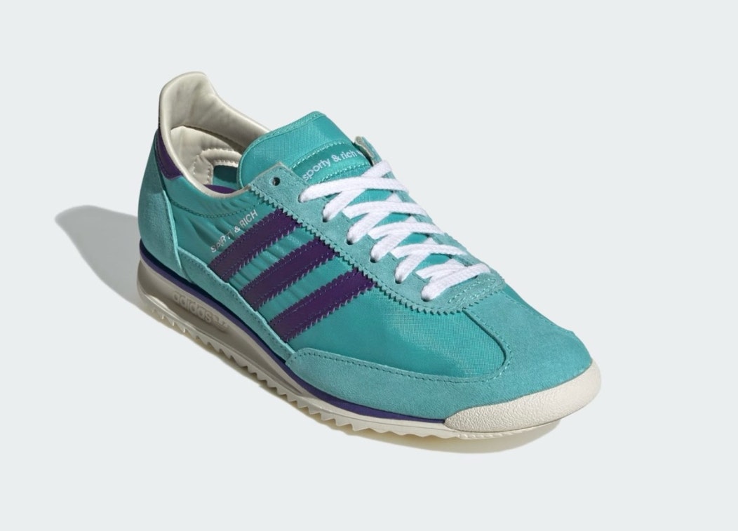 Sporty & Rich x adidas SL 72 "Mint Rush"