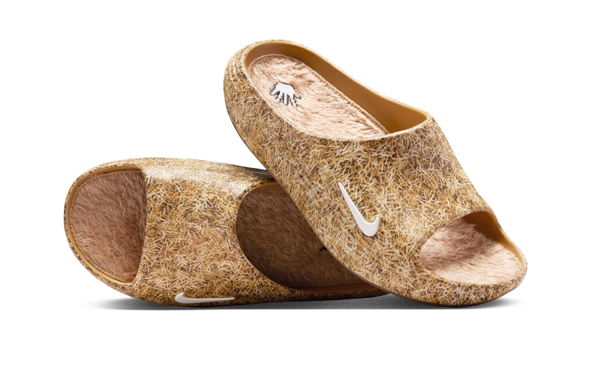 Nike dotSWOOSH ReactX Rejuven8 Slide Touch Grass Wheat