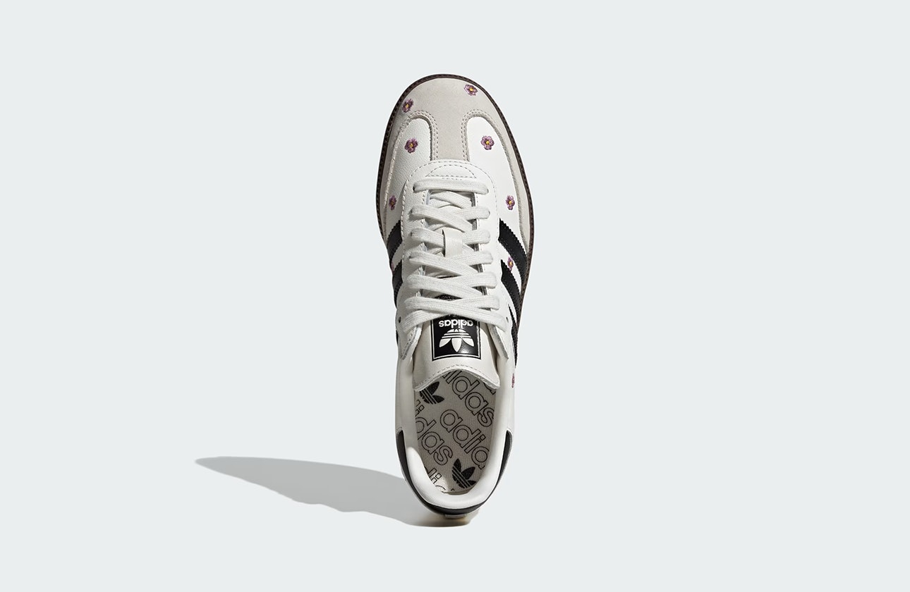 adidas Samba OG "Flower Pack" (Cloud White)
