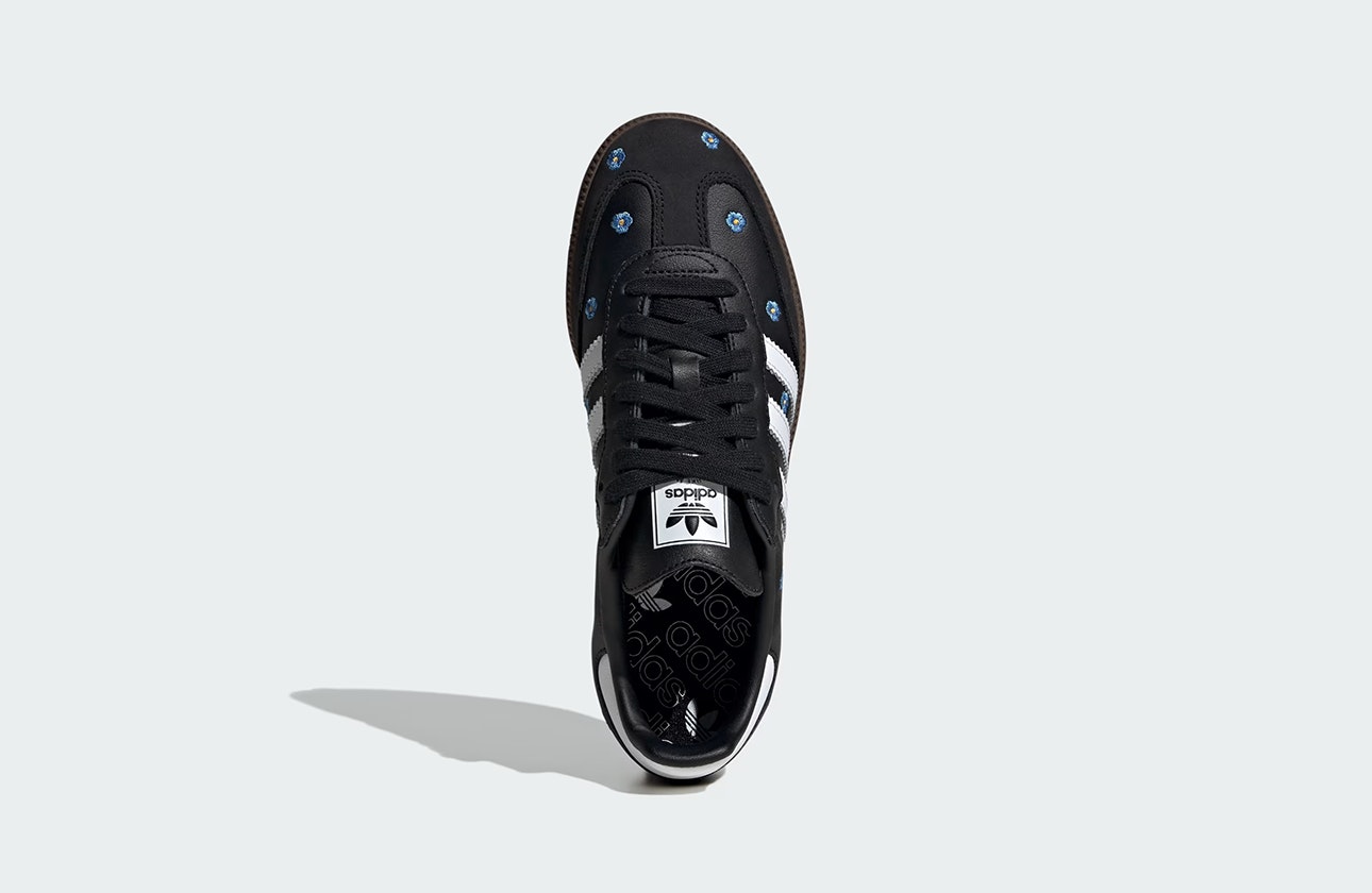 adidas Samba OG "Flower Pack" (Core Black)