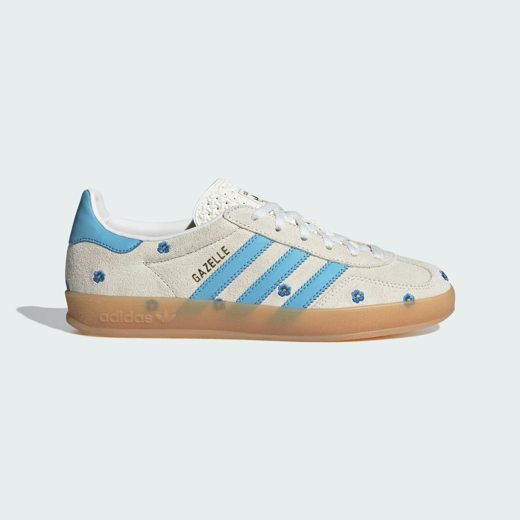 adidas Originals Gazelle Indoor "Flower Pack" (Light Blue)