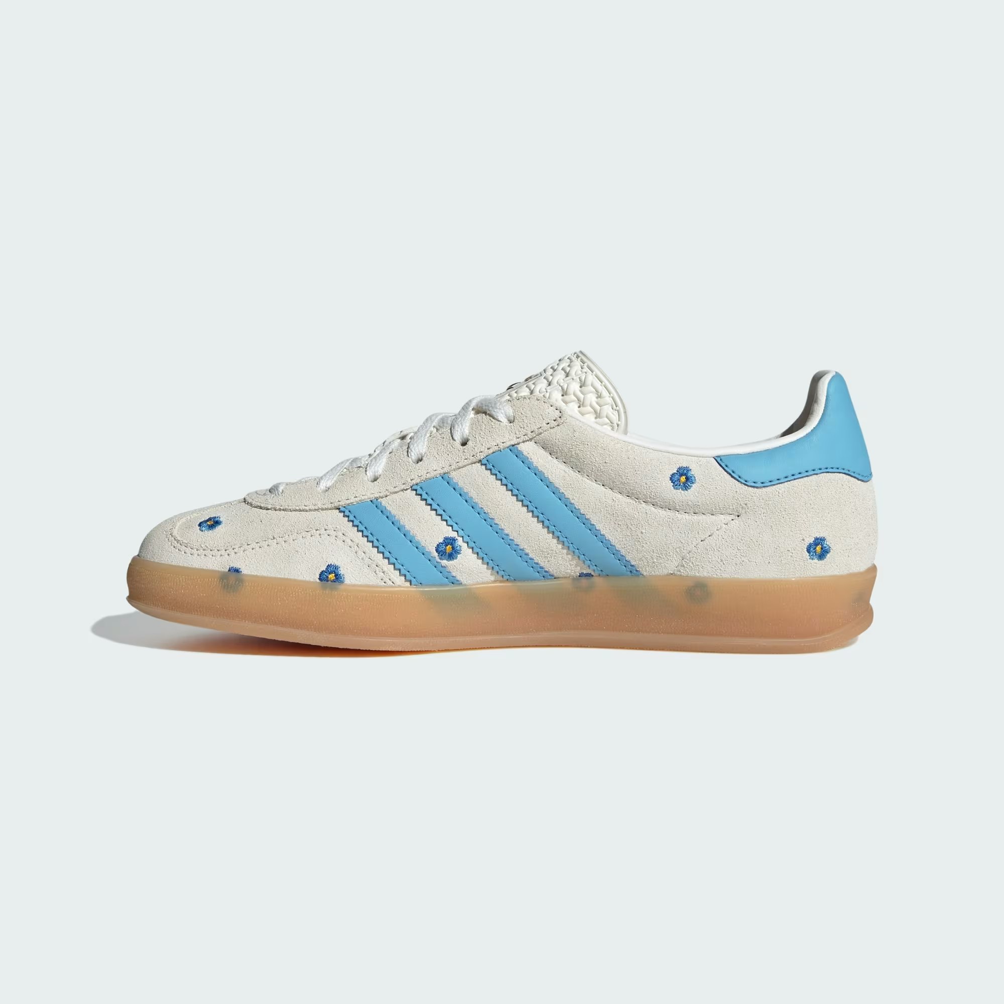 adidas Originals Gazelle Indoor "Flower Pack" (Light Blue)