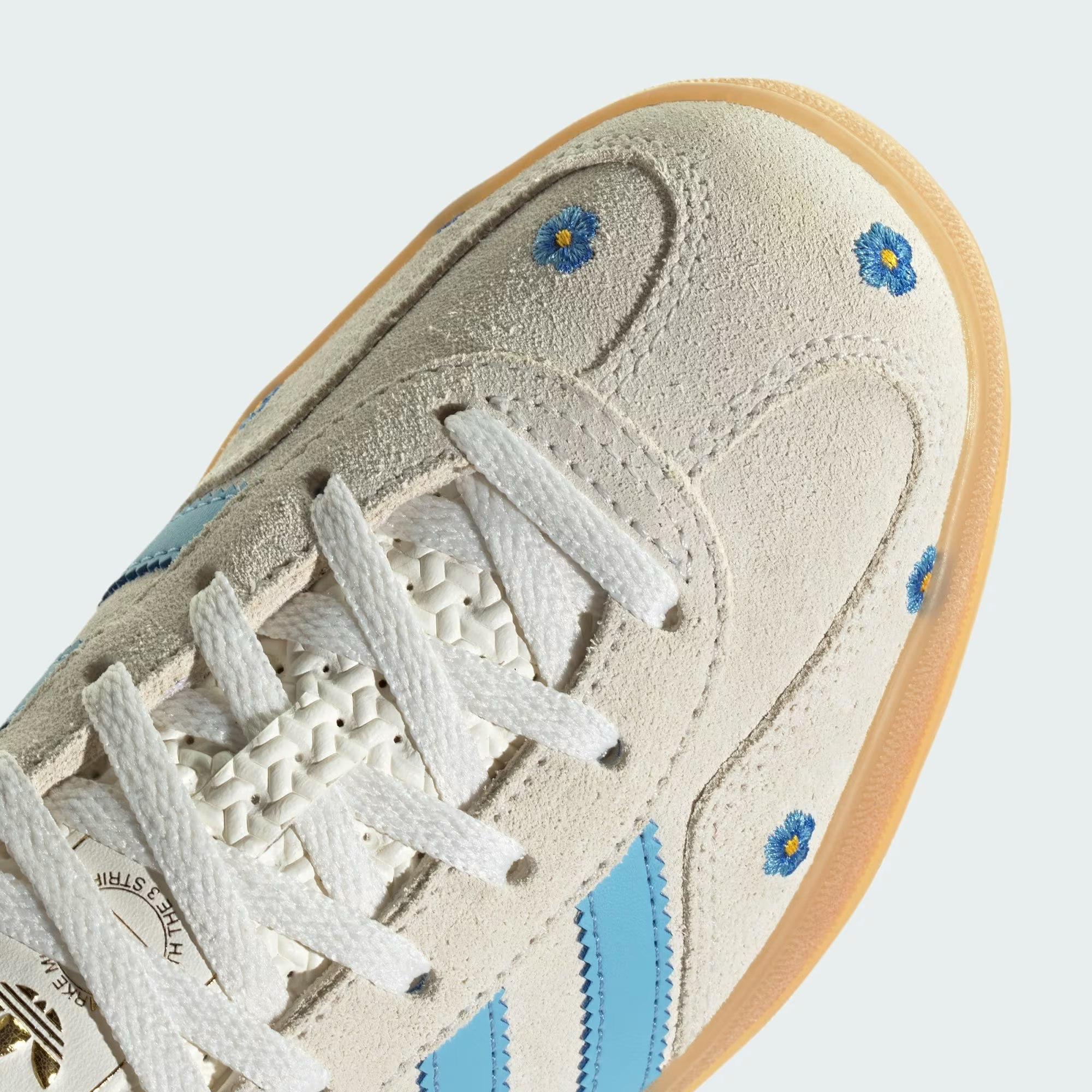 adidas Originals Gazelle Indoor "Flower Pack" (Light Blue)