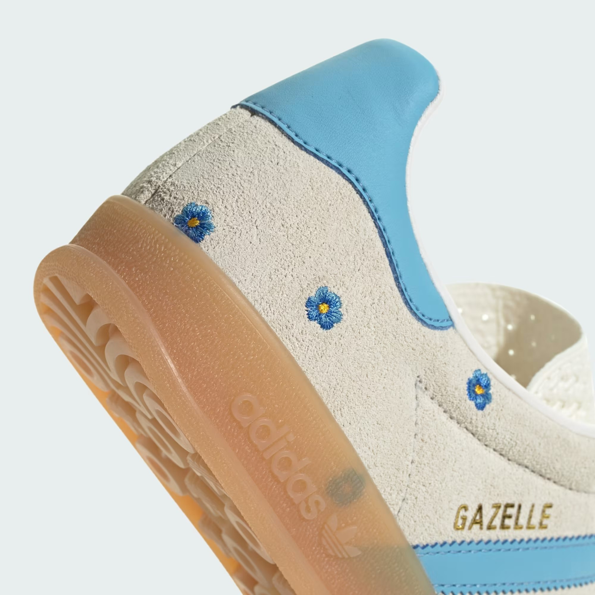 adidas Originals Gazelle Indoor "Flower Pack" (Light Blue)