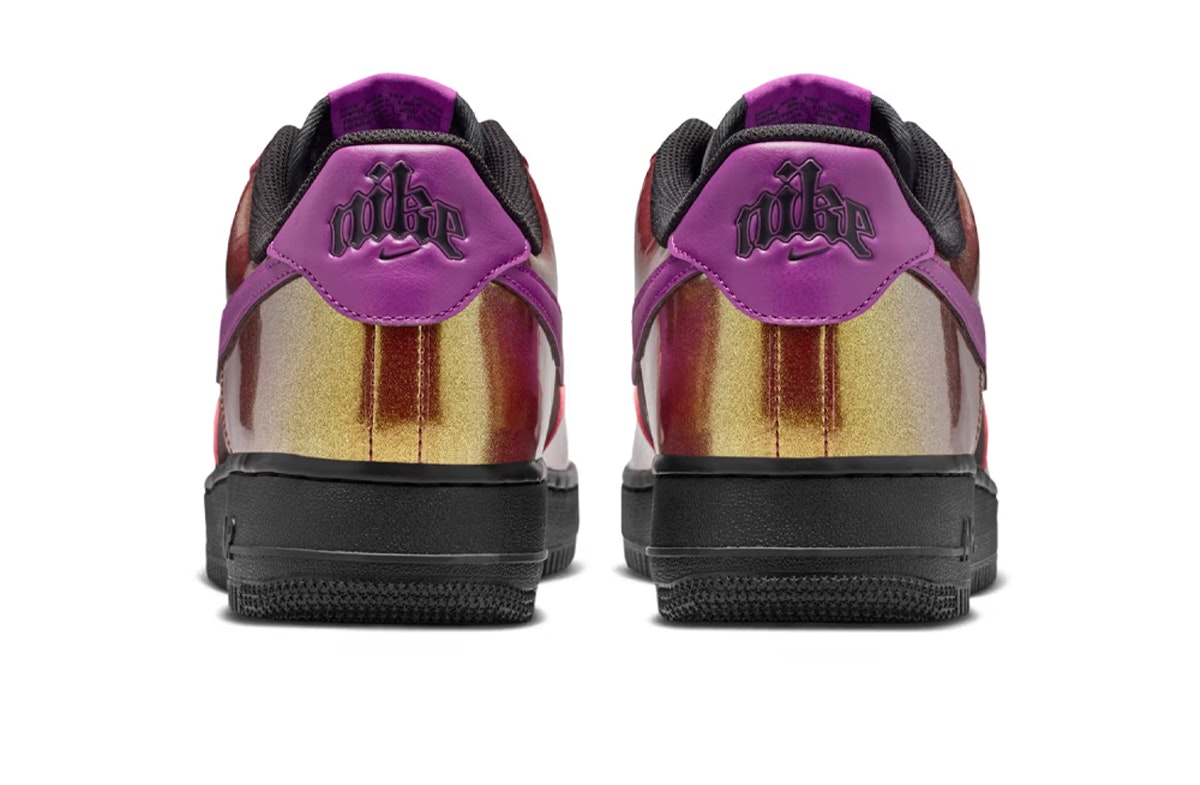 Nike Air Force 1 Bold Berry Glam Rock Pack