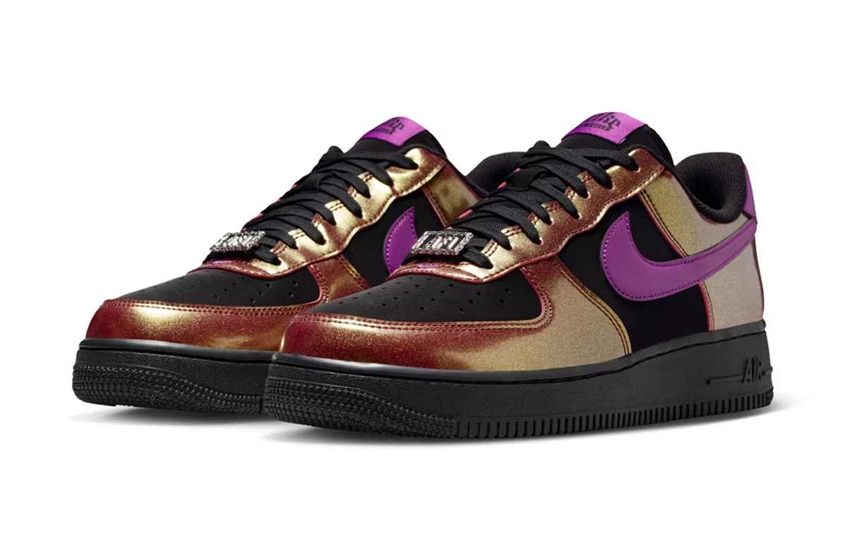 Nike Air Force 1 Bold Berry Glam Rock Pack