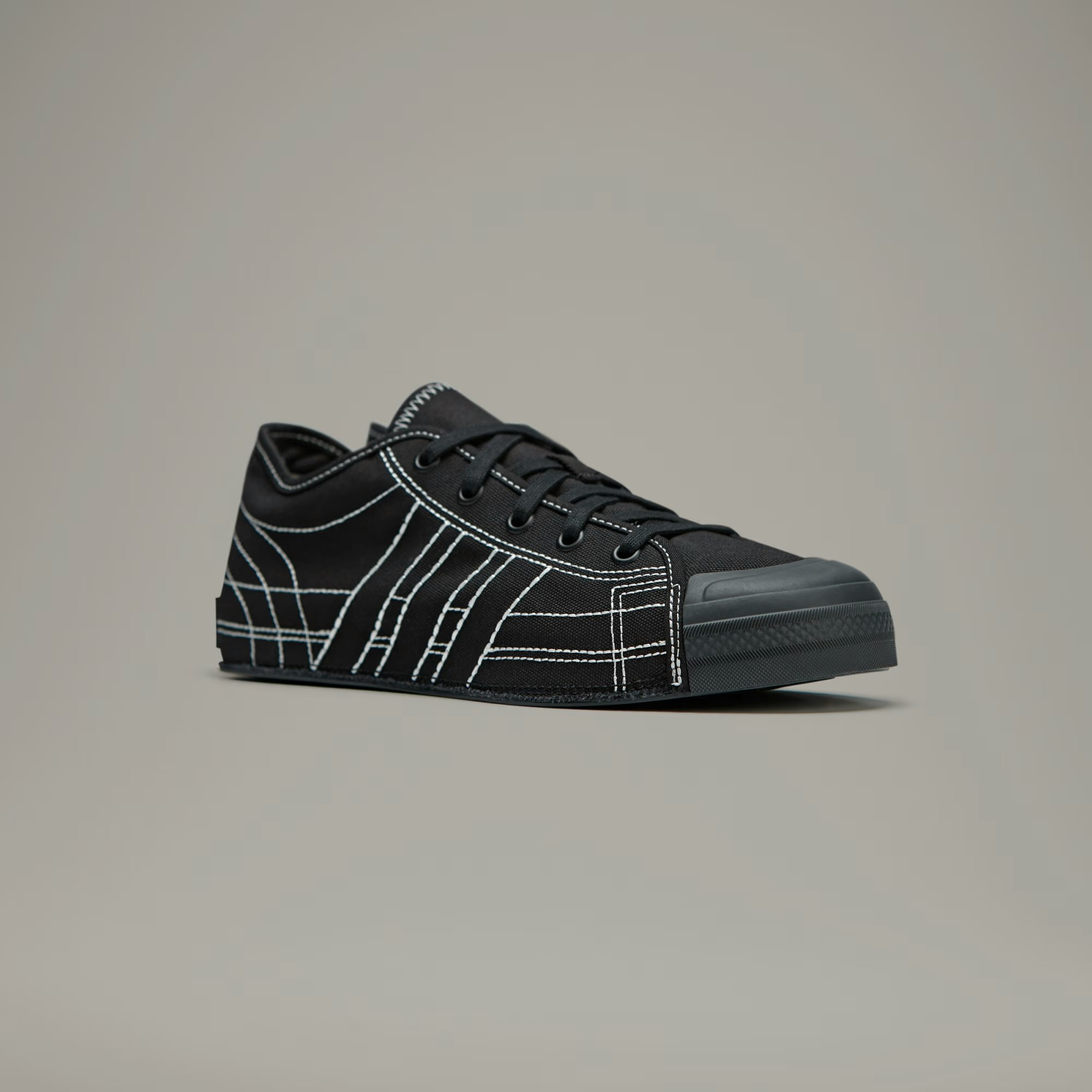 Y-3 x adidas Court TN Low "Core Black"