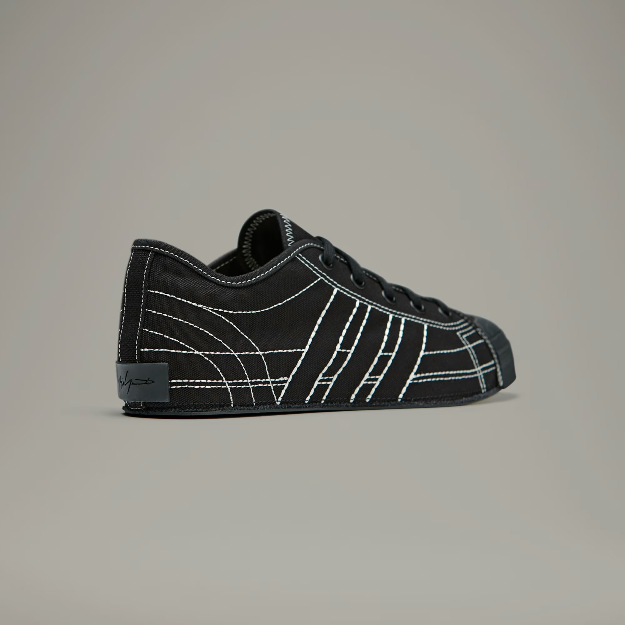 Y-3 x adidas Court TN Low "Core Black"