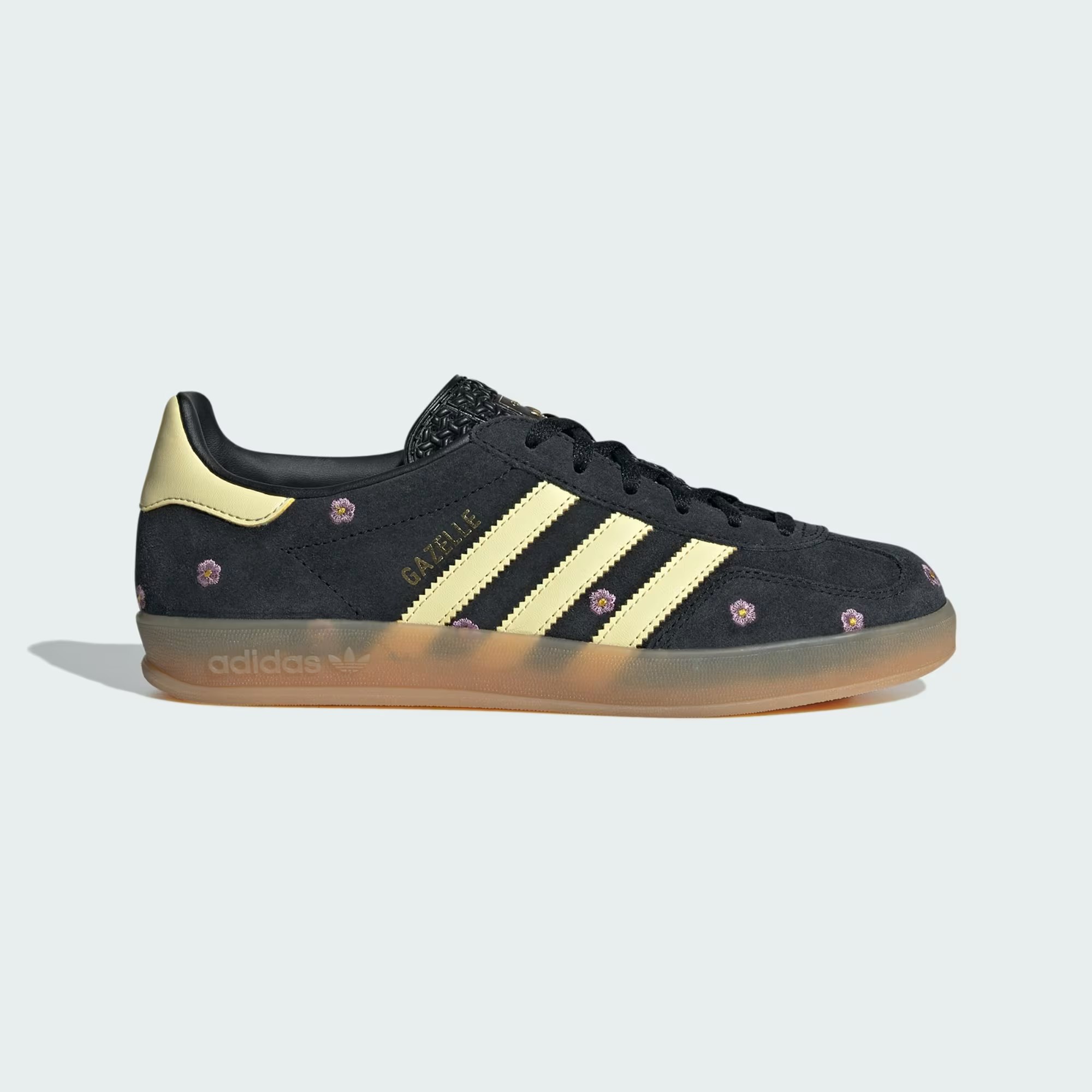 adidas Originals Gazelle Indoor "Flower Pack" (Core Black)