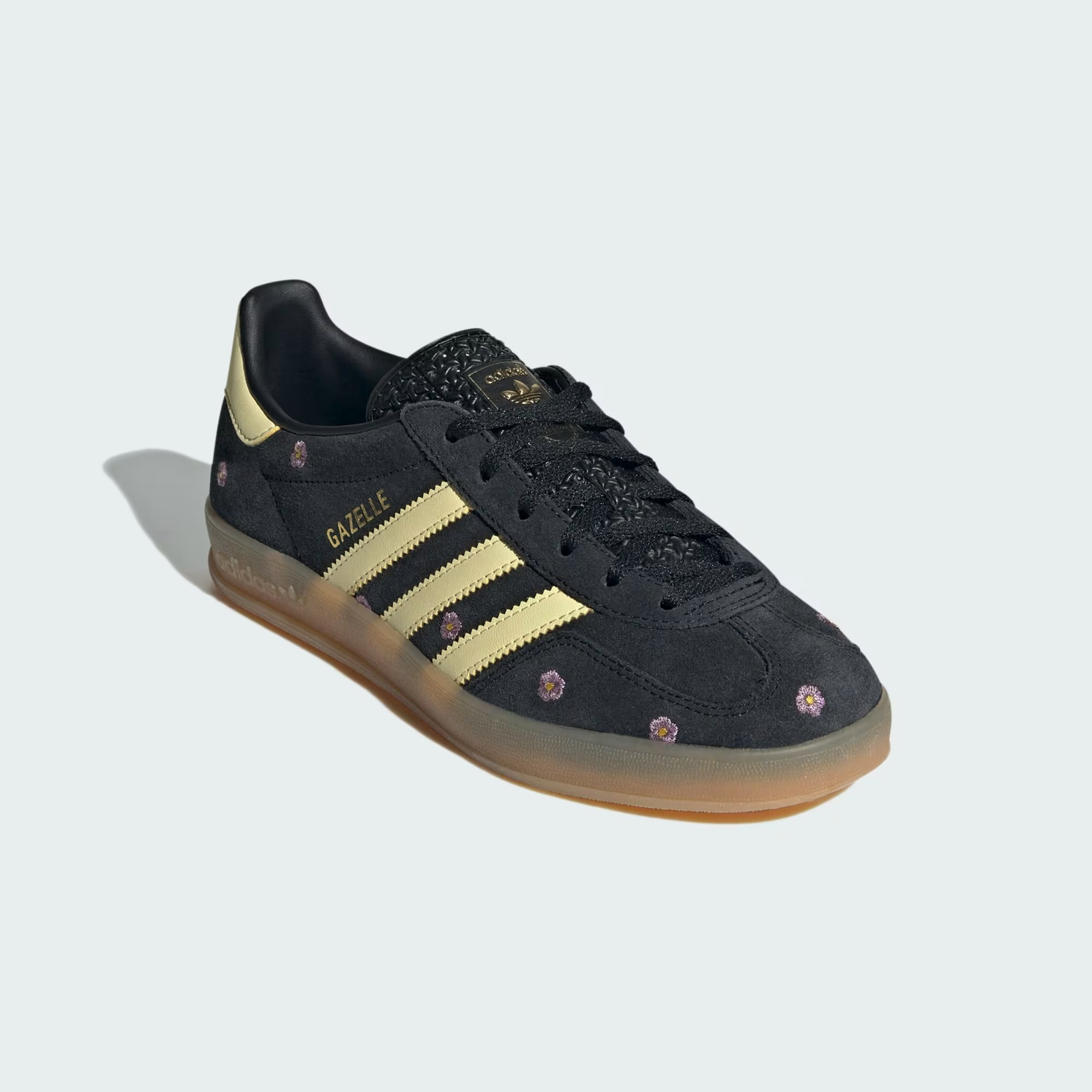 adidas Originals Gazelle Indoor "Flower Pack" (Core Black)