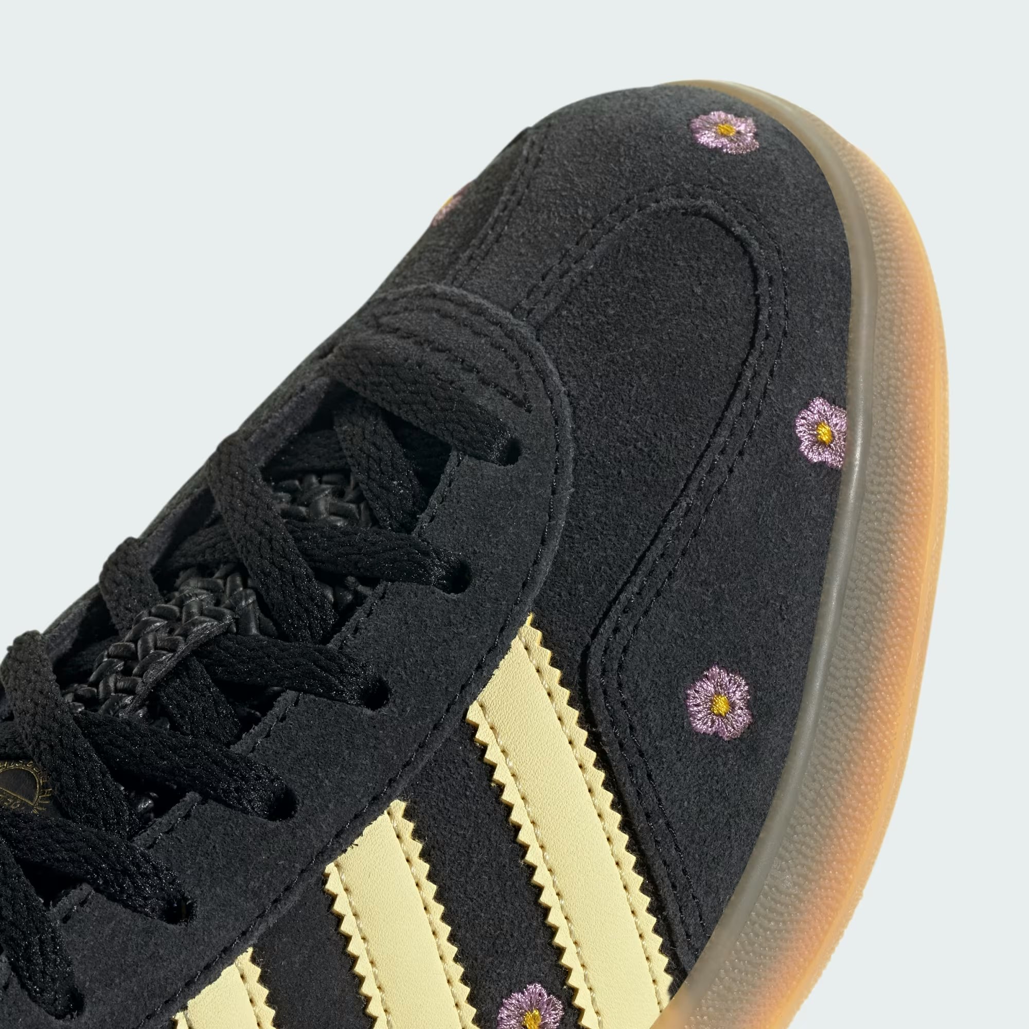 adidas Originals Gazelle Indoor "Flower Pack" (Core Black)