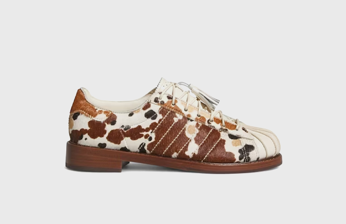 CLOT x adidas Superstar Dress Cow Print