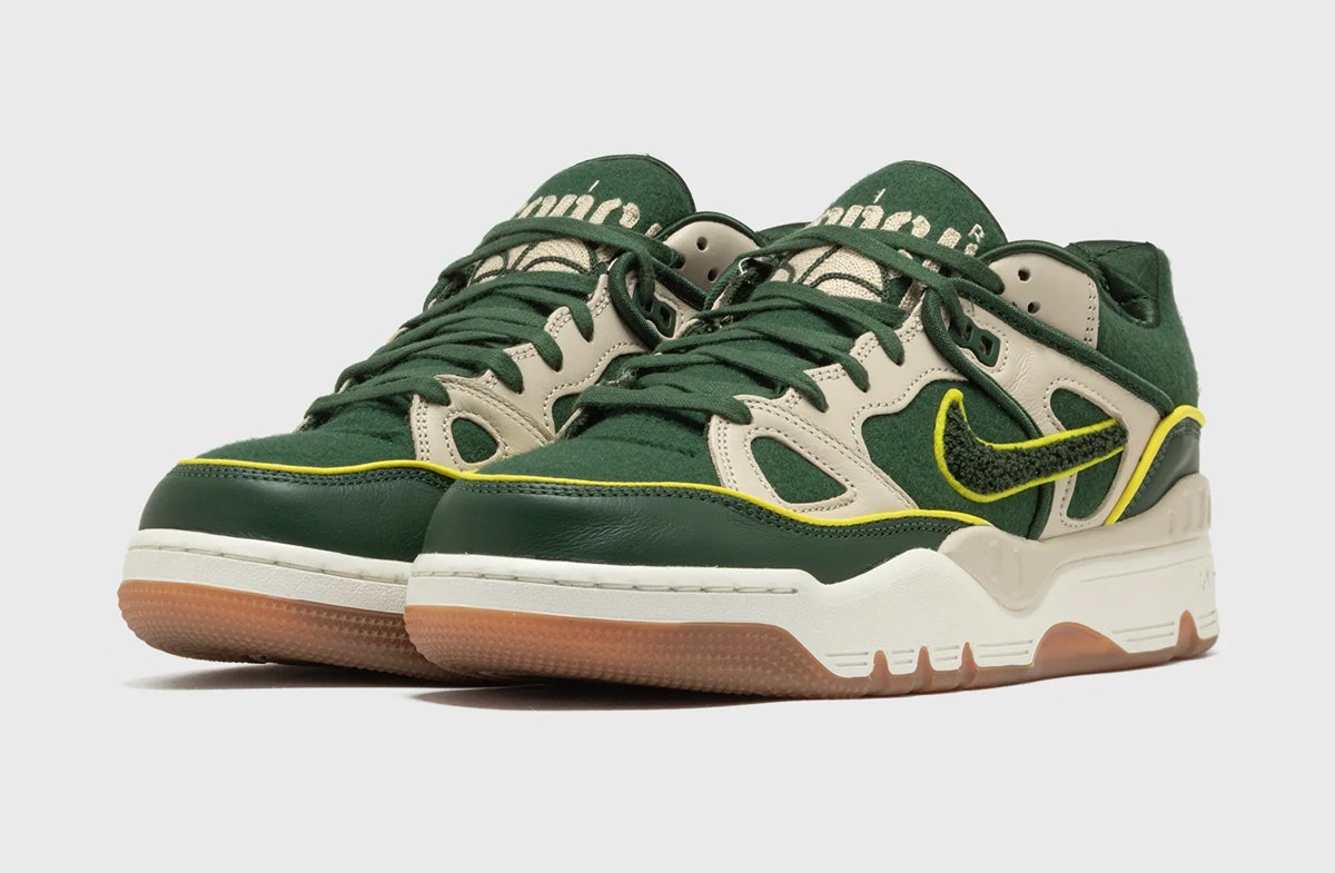 Nigo x Nike Air Force 3 College Pack Forest Green