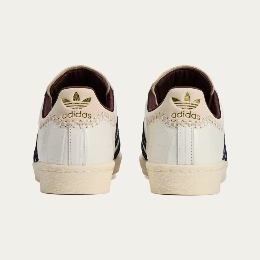 Wales Bonner x adidas Superstar "White Croc"