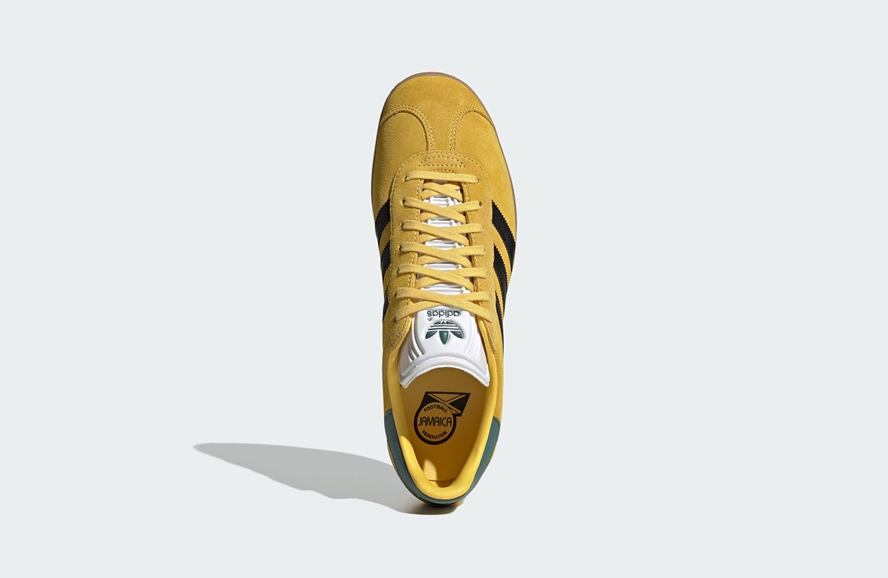 Jamaica Football Federation x adidas Gazelle "Spring Yellow"
