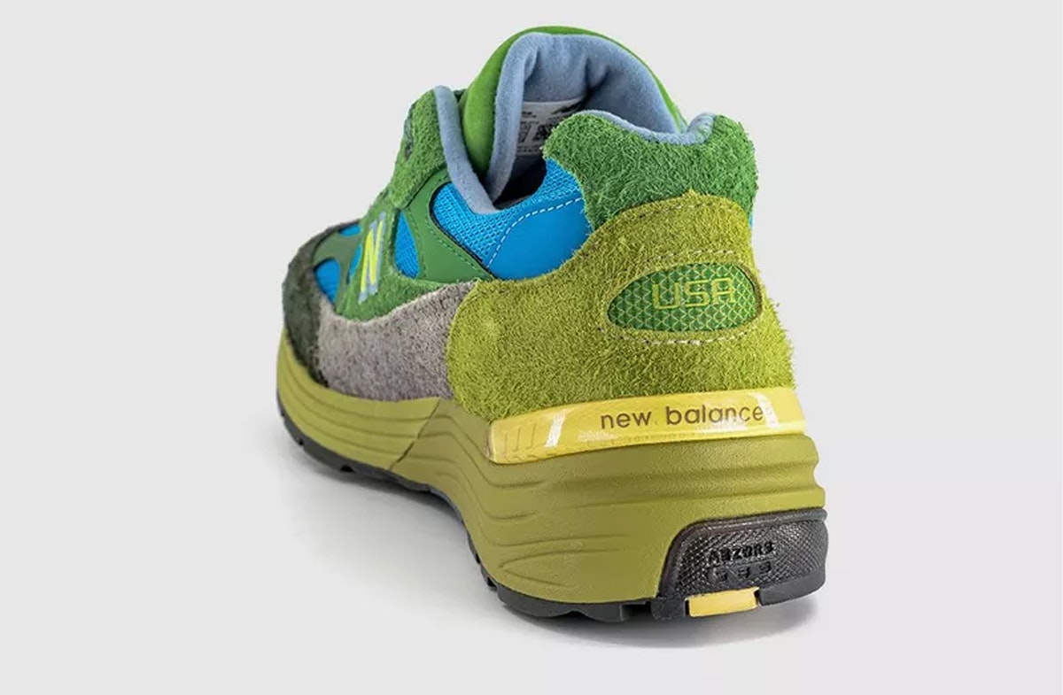 Salehe Bembury x New Balance 992 Made in USA Green Salehe Bembury x New Balance 992 Made in USA Green
