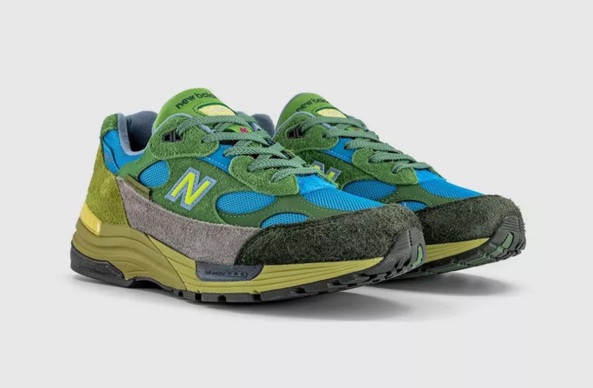Salehe Bembury x New Balance 992 Made in USA Green Salehe Bembury x New Balance 992 Made in USA Green