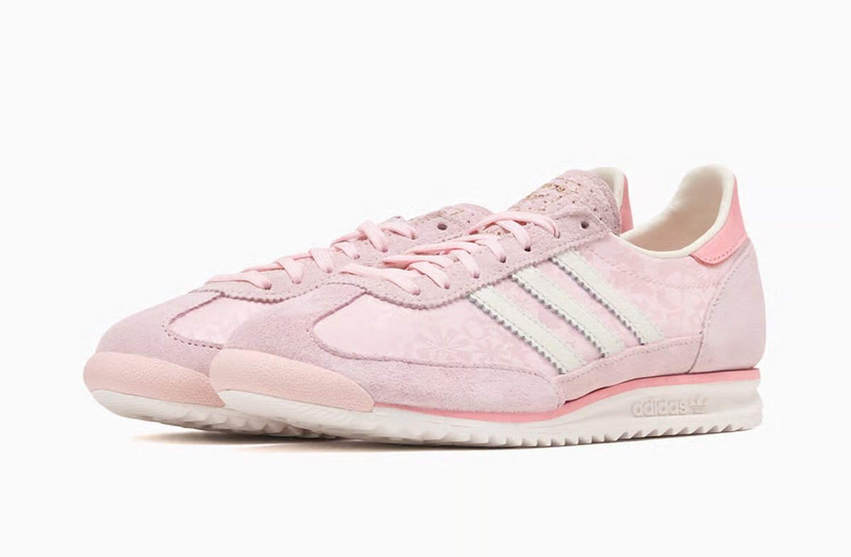 Liberty London x adidas SL 72 Pink