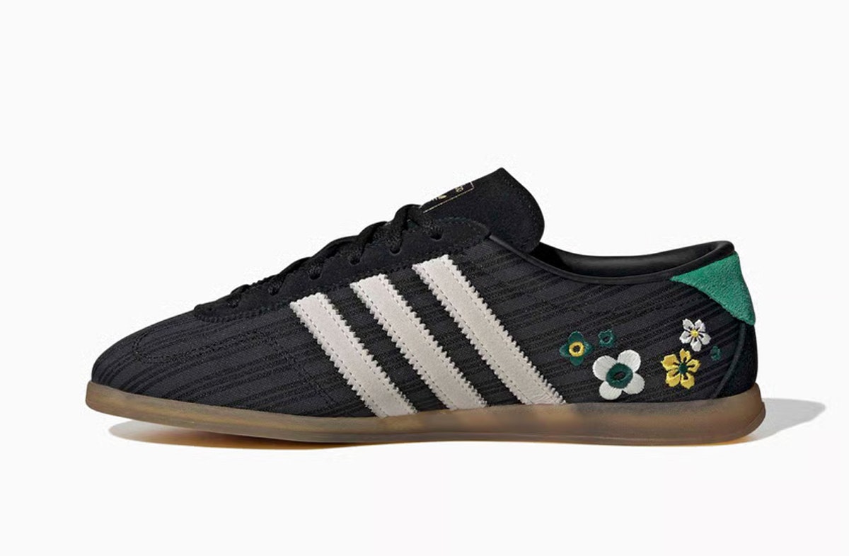 Liberty London x adidas Gazelle Lo Pro Black