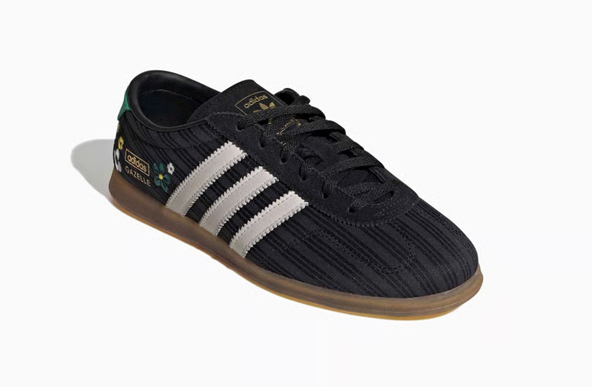 Liberty London x adidas Gazelle Lo Pro Black