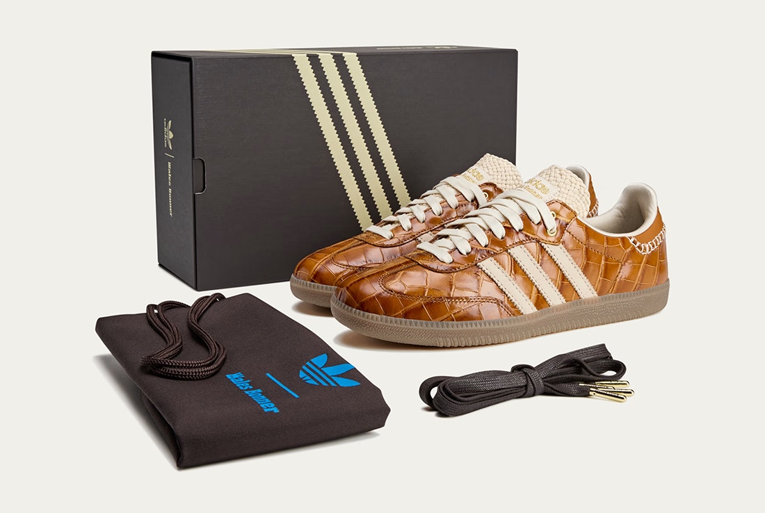 Wales Bonner x adidas Samba "Brown Croc"