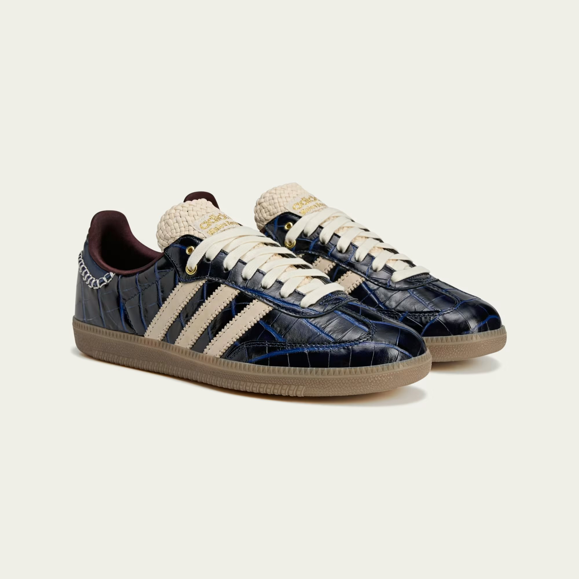 Wales Bonner x adidas Samba "Navy Croc"