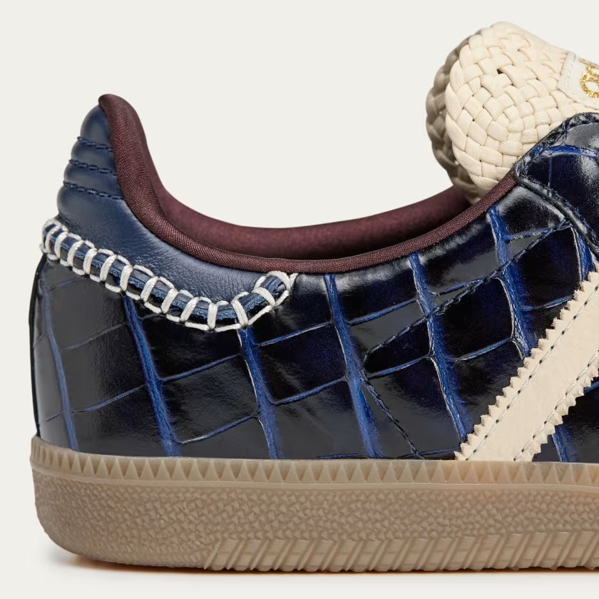 Wales Bonner x adidas Samba "Navy Croc"