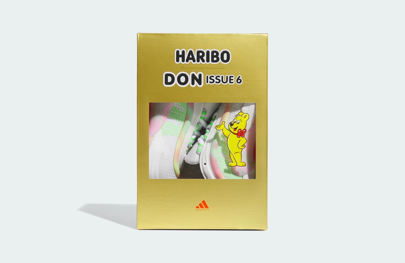 Haribo x adidas D.O.N. Issue 6 "Goldbears" (Footwear White)