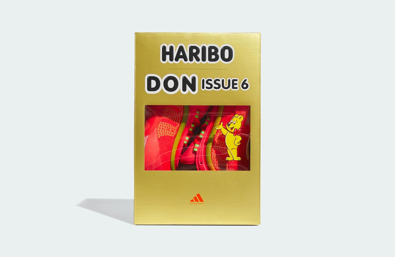 Haribo x adidas D.O.N. Issue 6 "Goldbears" (Lucid Red)