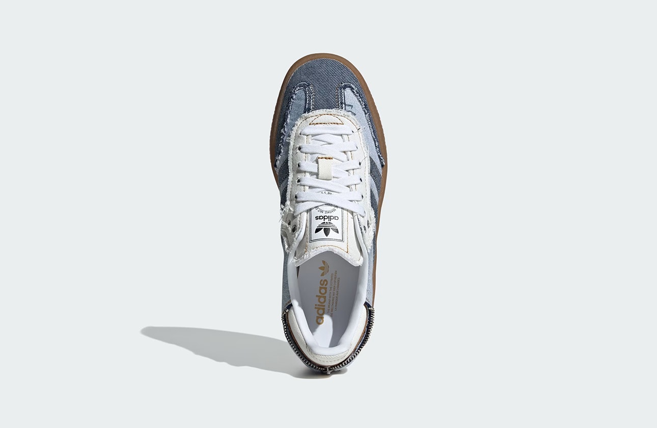 atmos x adidas Sambae "Stacked Denim"