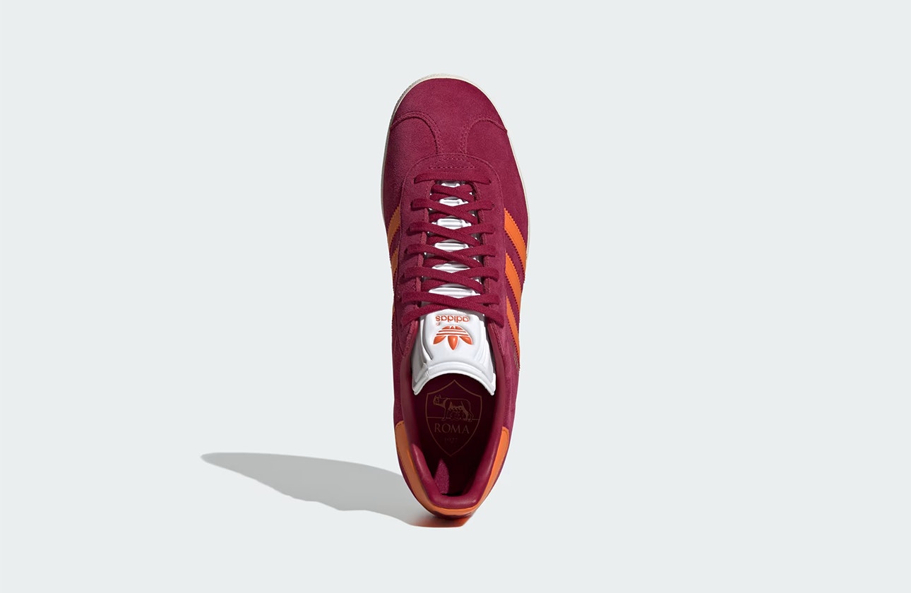 AS Roma x adidas Gazelle "Legacy Burgundy"