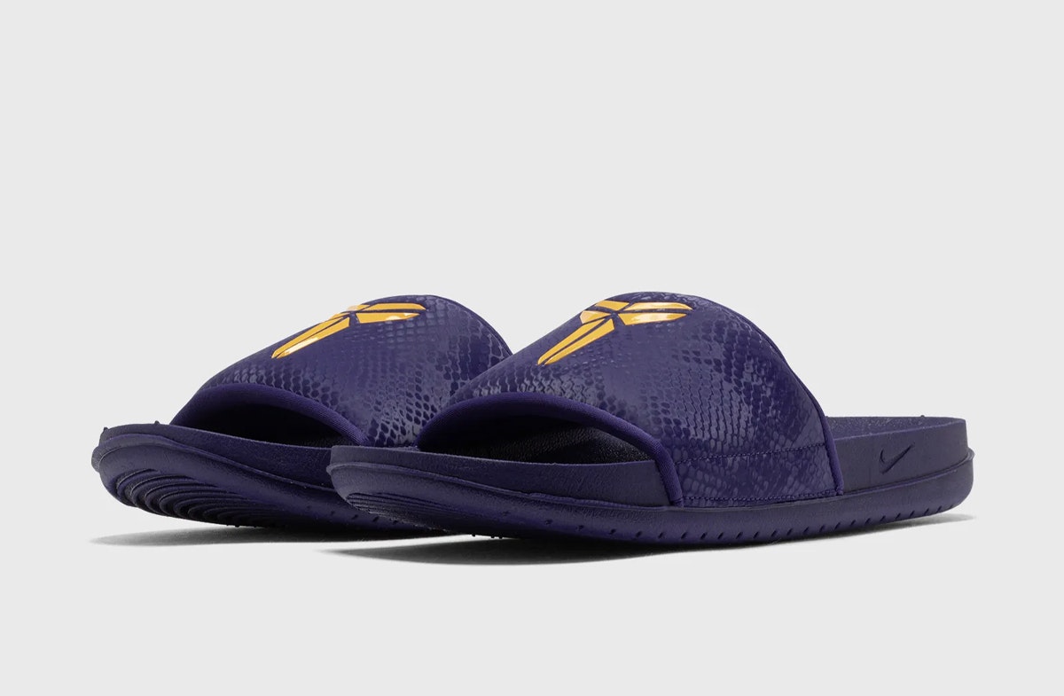 Kobe Bryant x Nike Offcourt Slide Purple University Gold