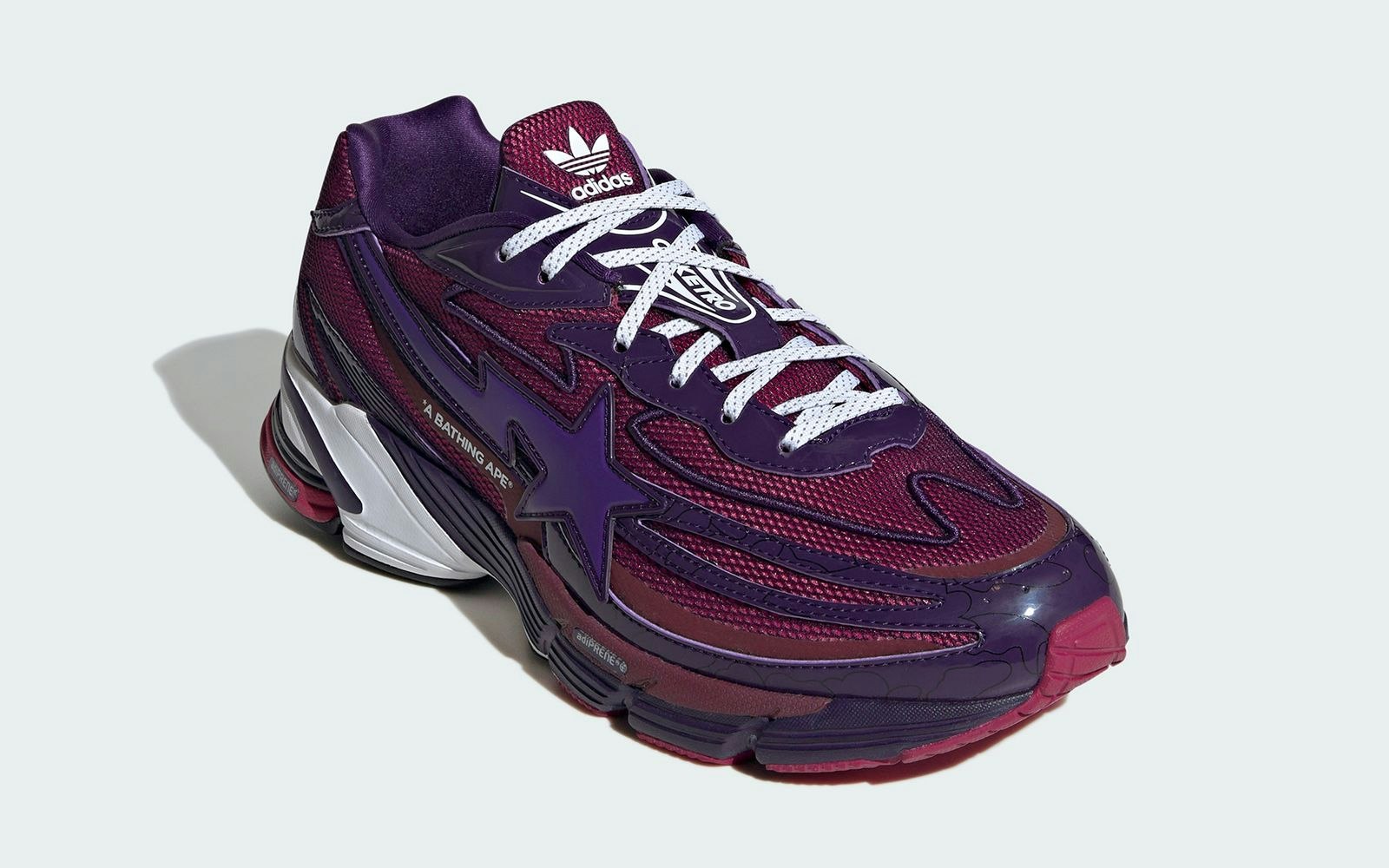 BAPE x adidas Orketro "Magenta"