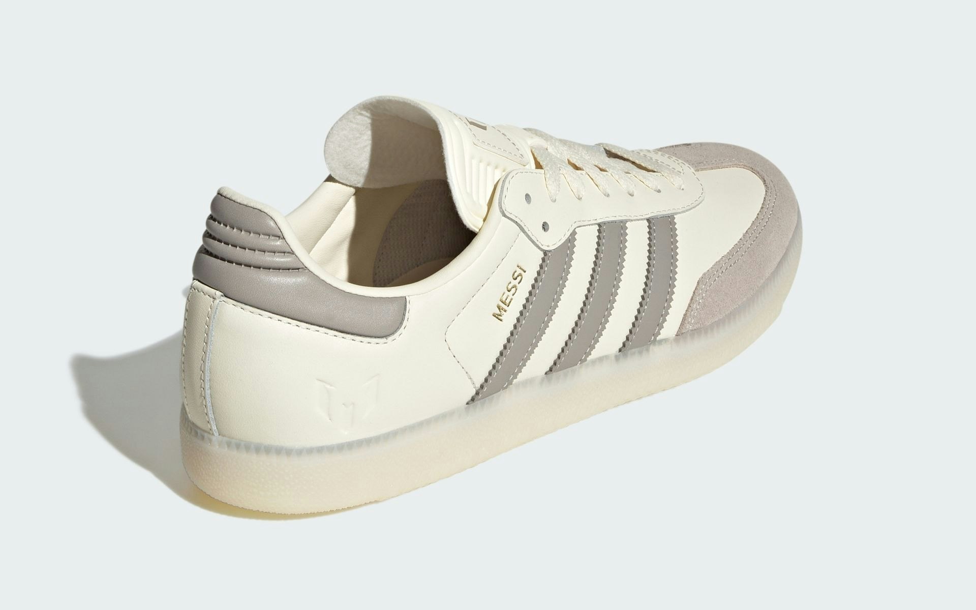 Lionel Messi x adidas Samba "Cream White"