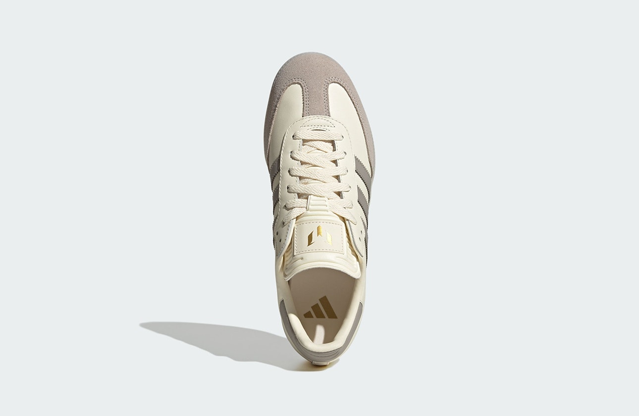Lionel Messi x adidas Samba "Cream White"