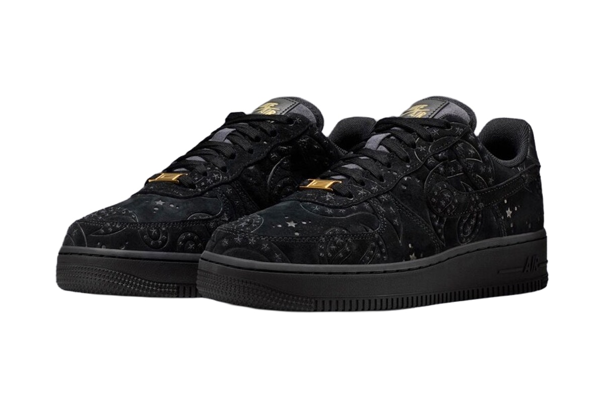Nike Air Force 1 Low Paisley Pack Black