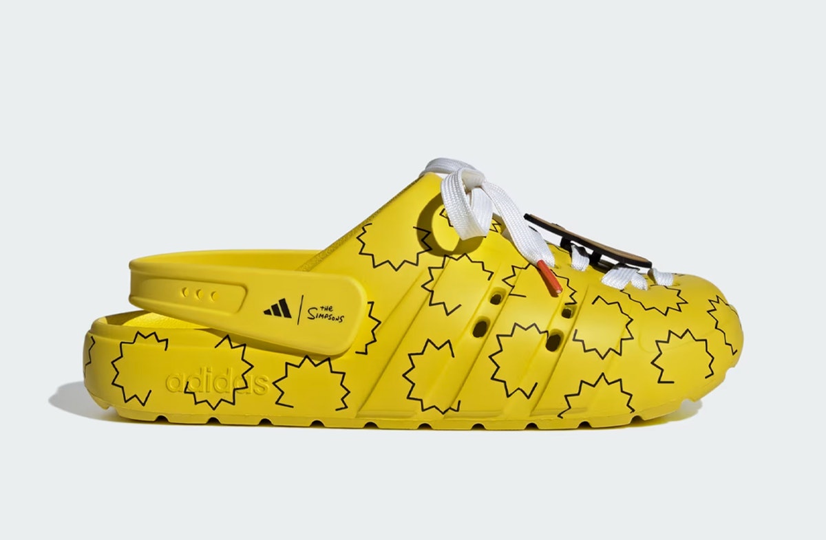 The Simpsons x adidas Adilette Clog Lisa Simpson The Simpsons x adidas Adilette Clog Lisa Simpson