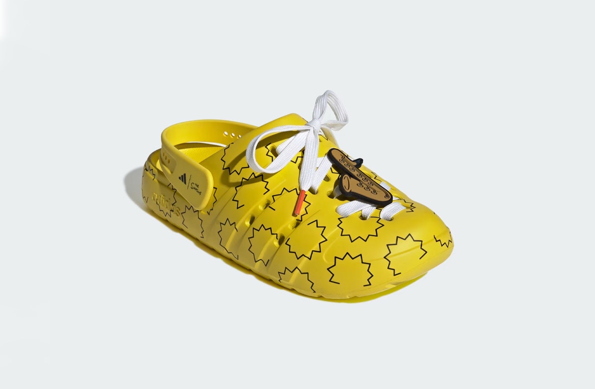 The Simpsons x adidas Adilette Clog Lisa Simpson The Simpsons x adidas Adilette Clog Lisa Simpson