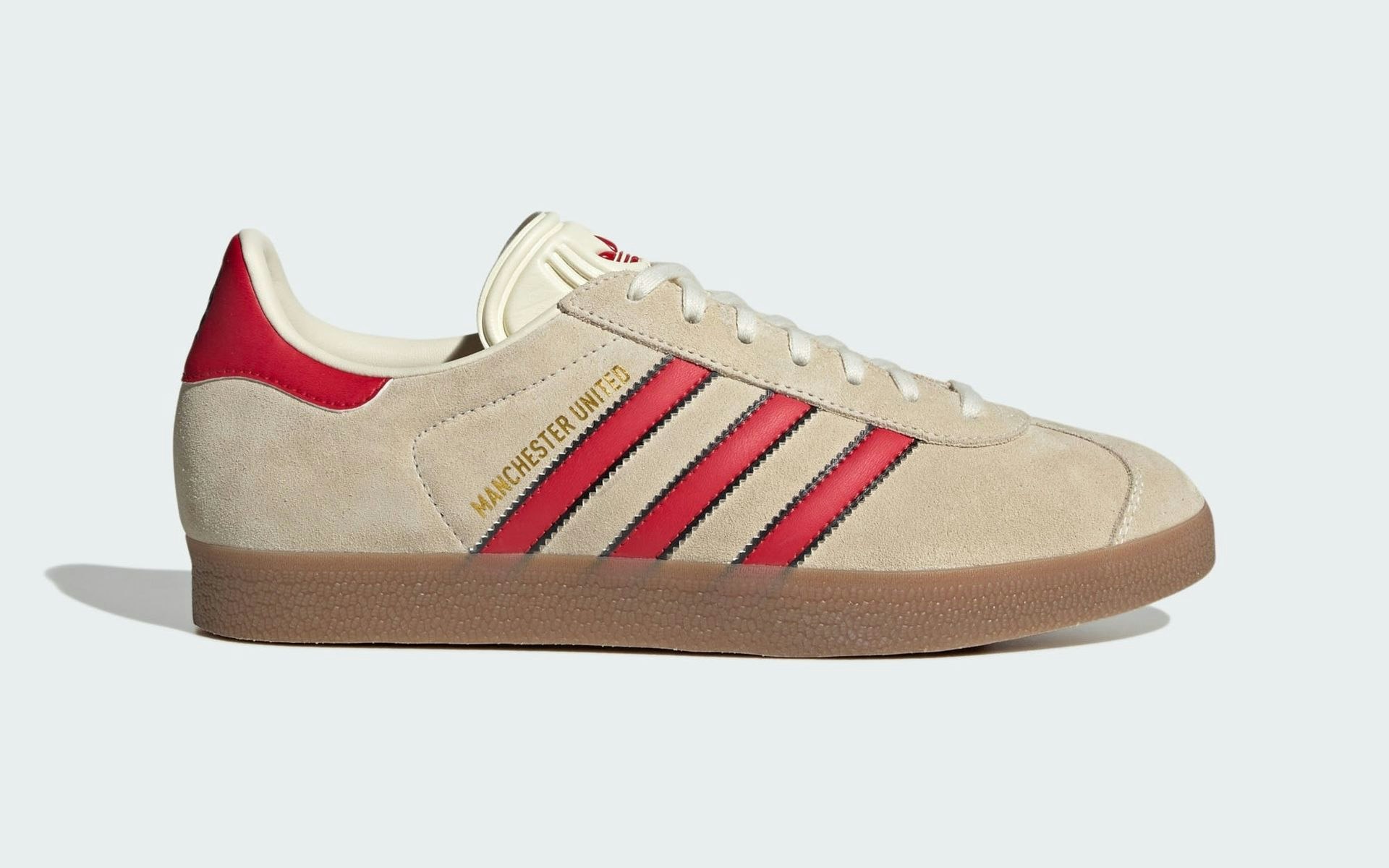 Manchester United x adidas Gazelle Terrace "Crew White"