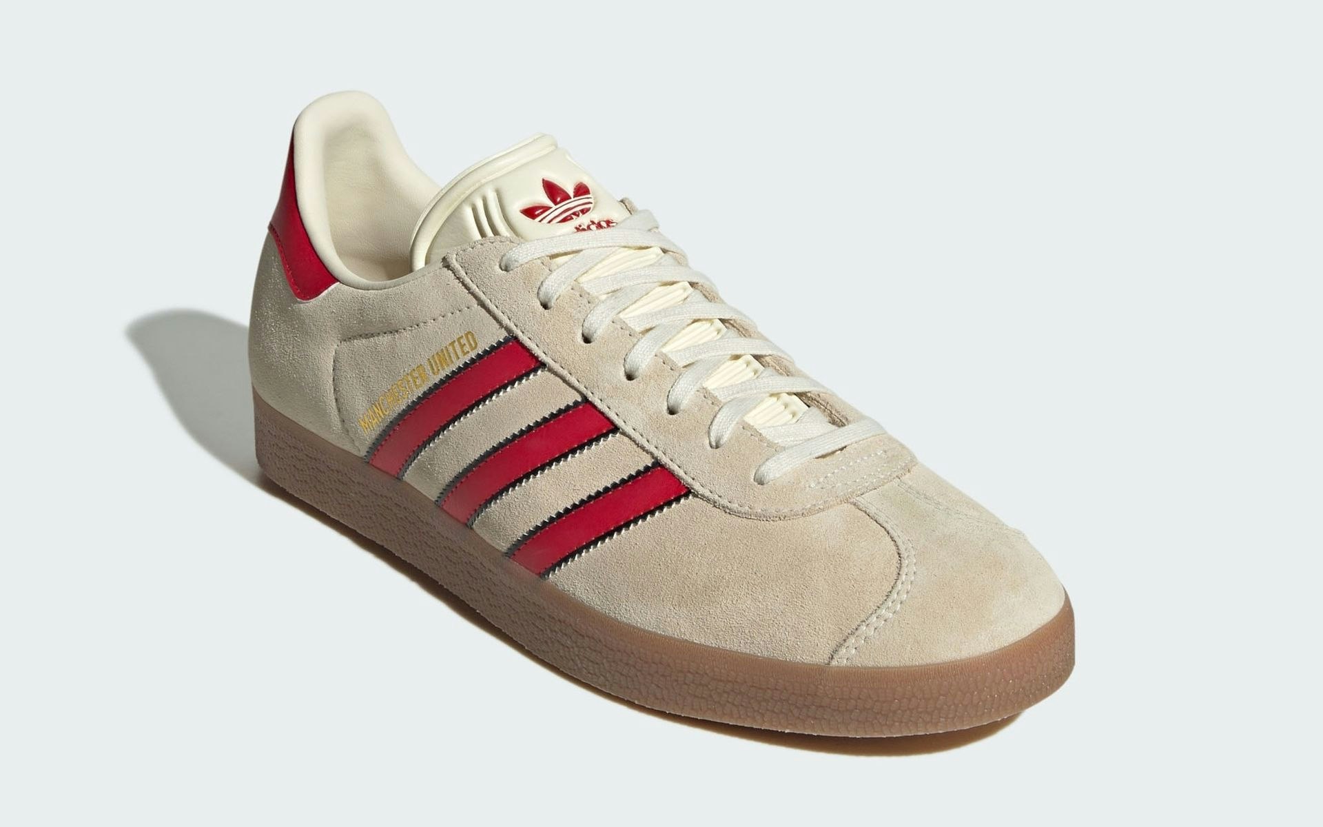 Manchester United x adidas Gazelle Terrace "Crew White"