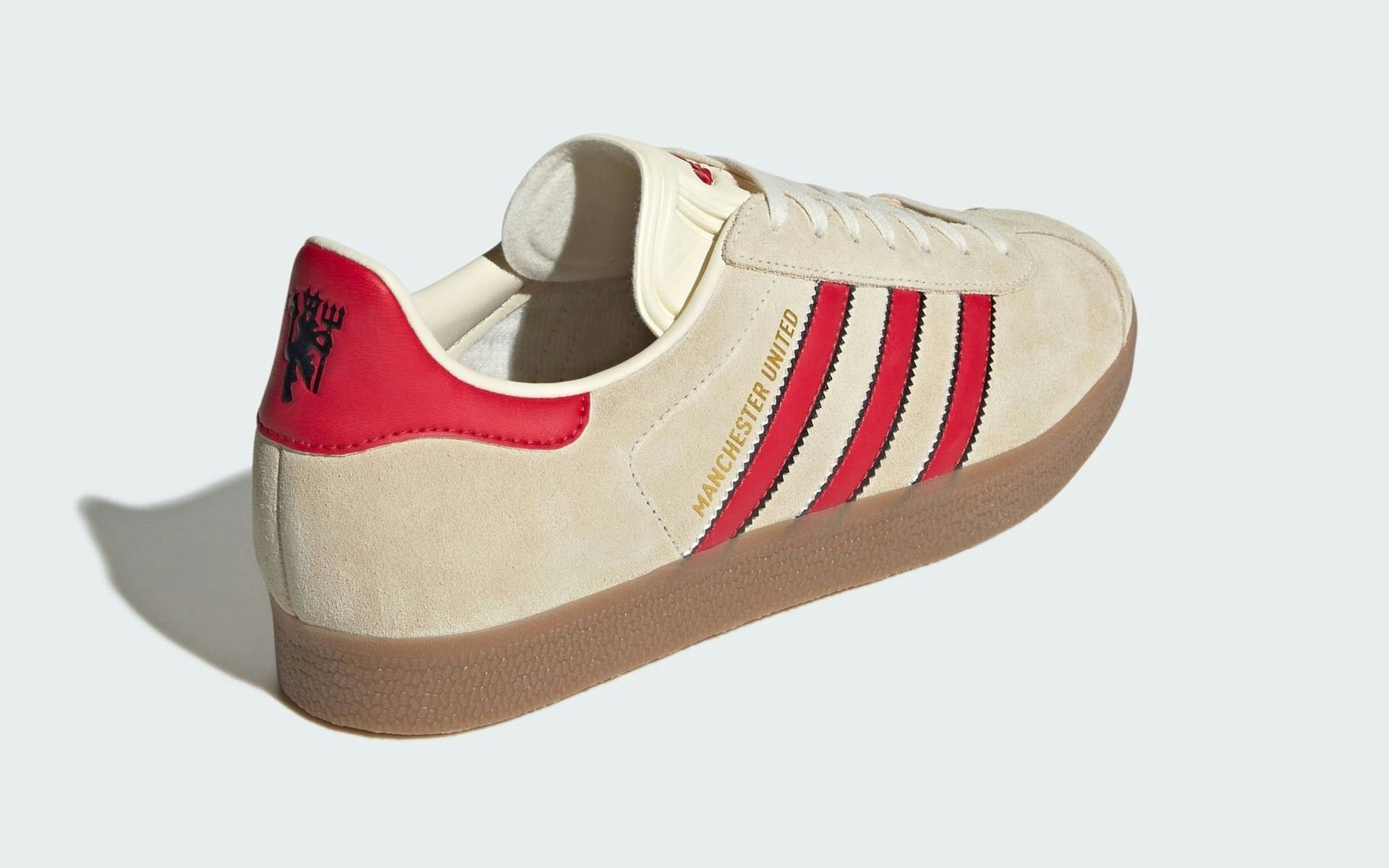 Manchester United x adidas Gazelle Terrace "Crew White"