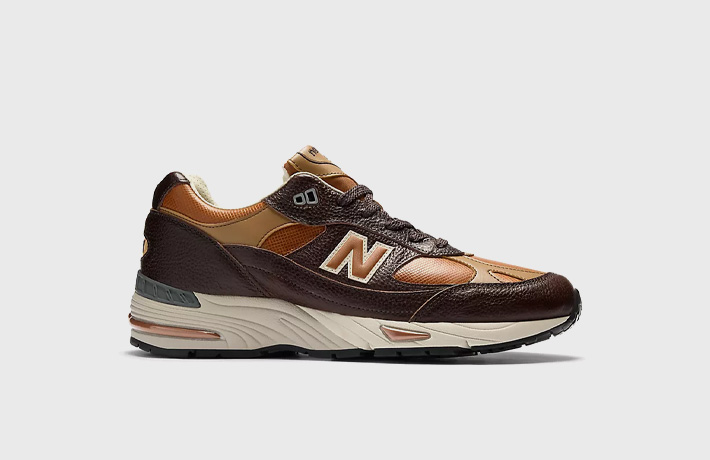 New Balance 991v1 Made in UK Chocolate Plum