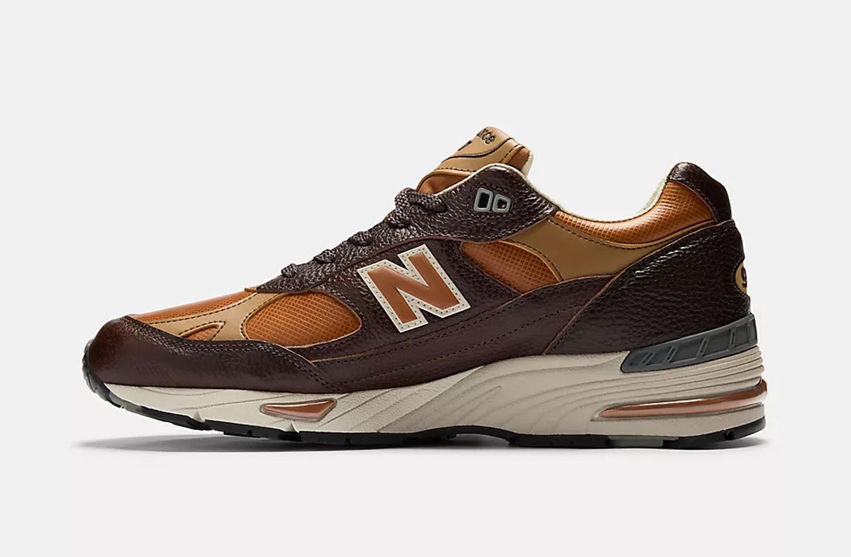 New Balance 991v1 Made in UK Chocolate Plum